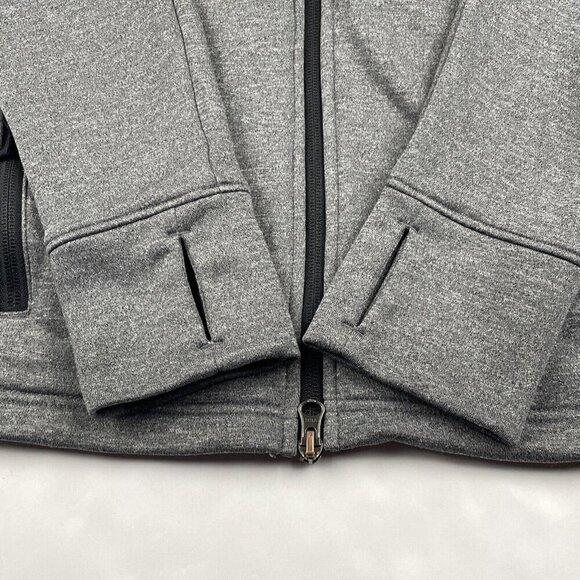 Columbia Golf Full Zip Hoodie Sweatshirt Women’s Size S Gray Polyester Light - Picture 10 of 12
